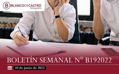 BOLETÍN SEMANAL N° B192022