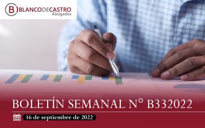 BOLETÍN SEMANAL N° B332022