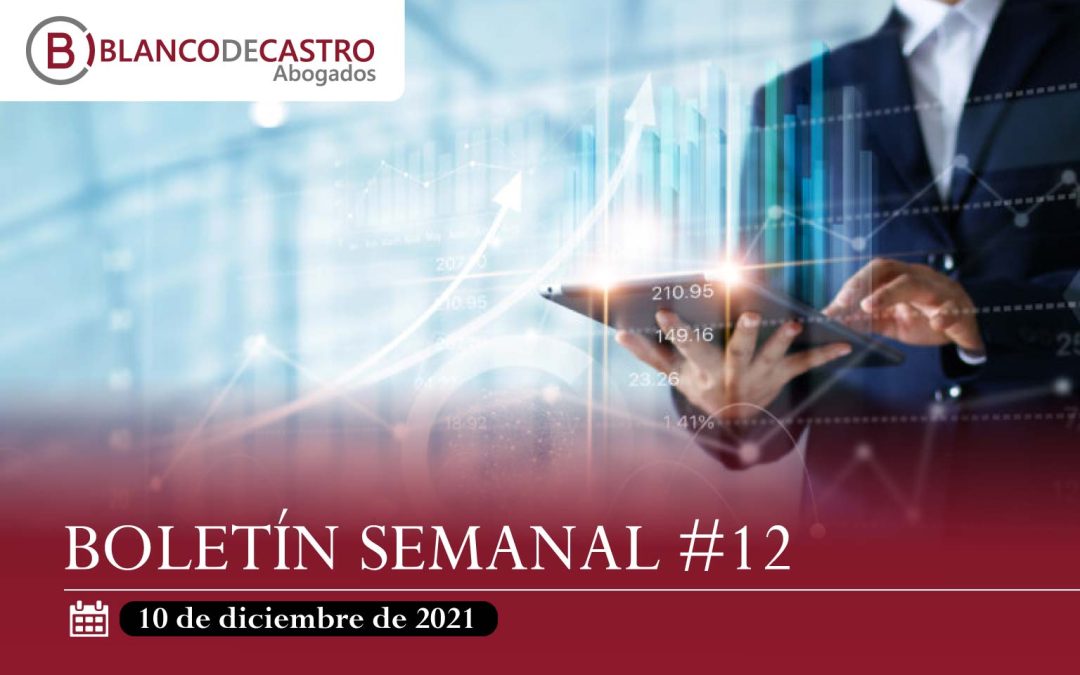 BOLETÍN SEMANAL #12