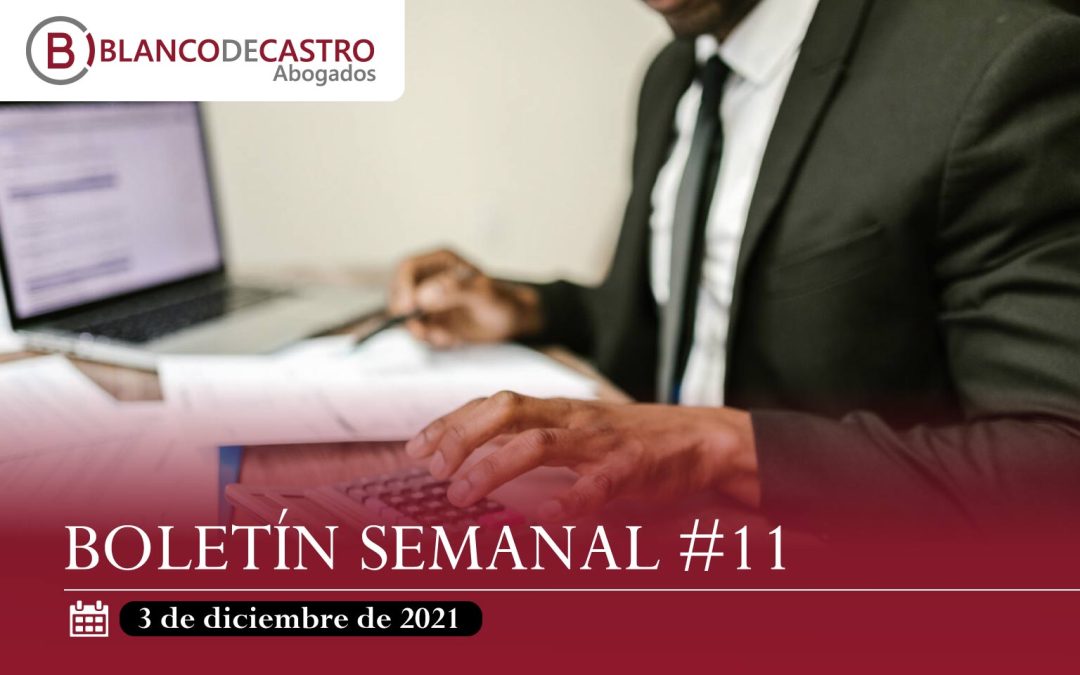 BOLETÍN SEMANAL #11