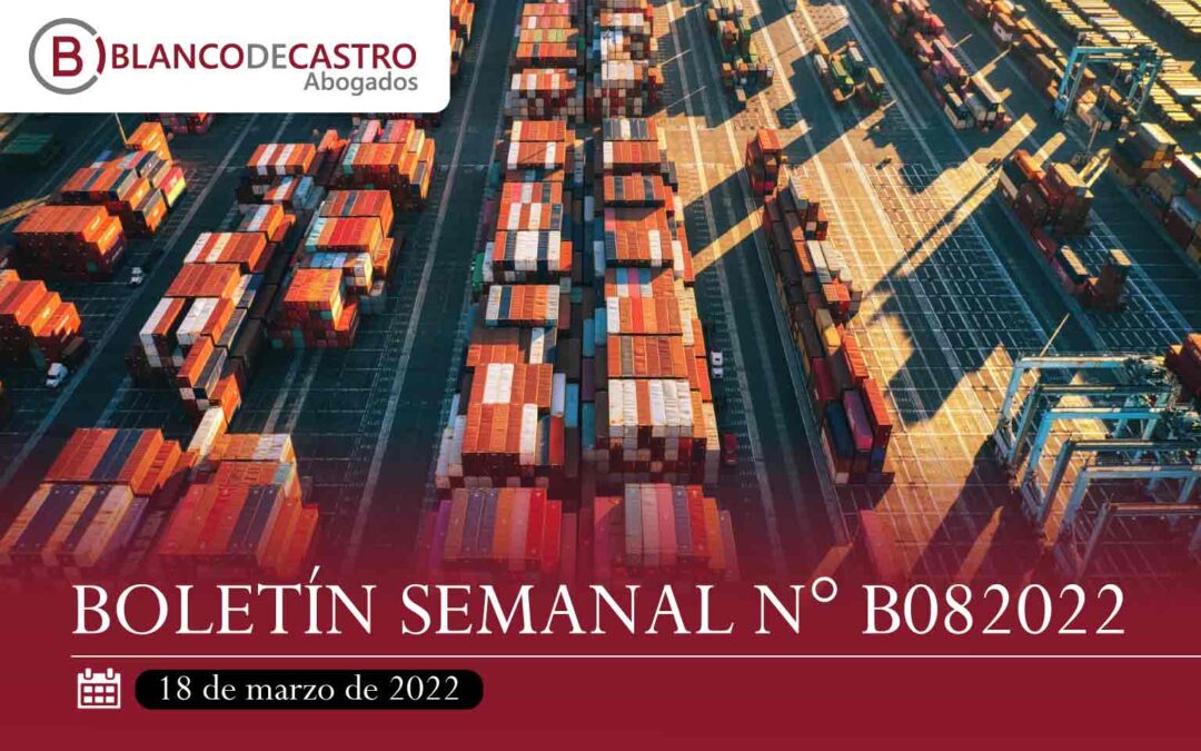 BOLETÍN SEMANAL N° B082022