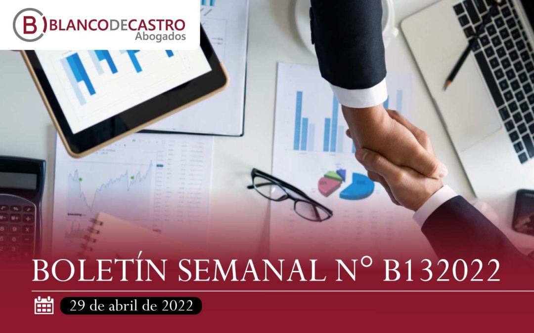 BOLETÍN SEMANAL N° B132022