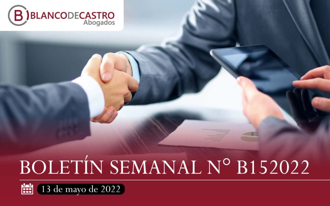 BOLETÍN SEMANAL N° B152022