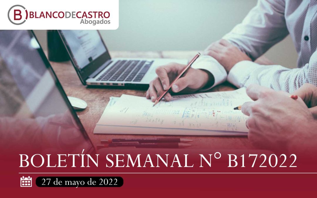 BOLETÍN SEMANAL N° B172022