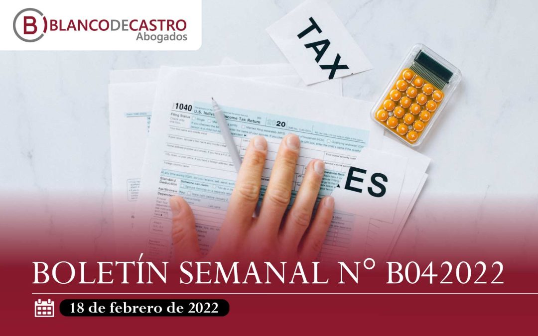 BOLETÍN SEMANAL N° B042022