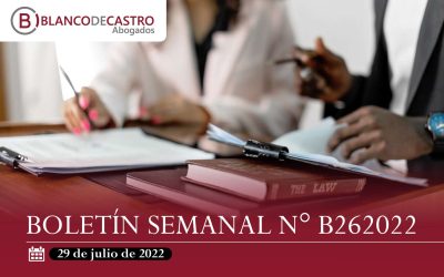 BOLETÍN SEMANAL N° B262022