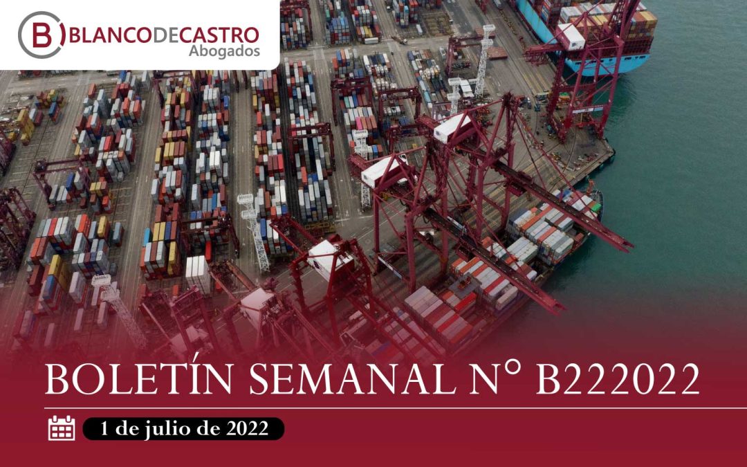 BOLETÍN SEMANAL N° B222022