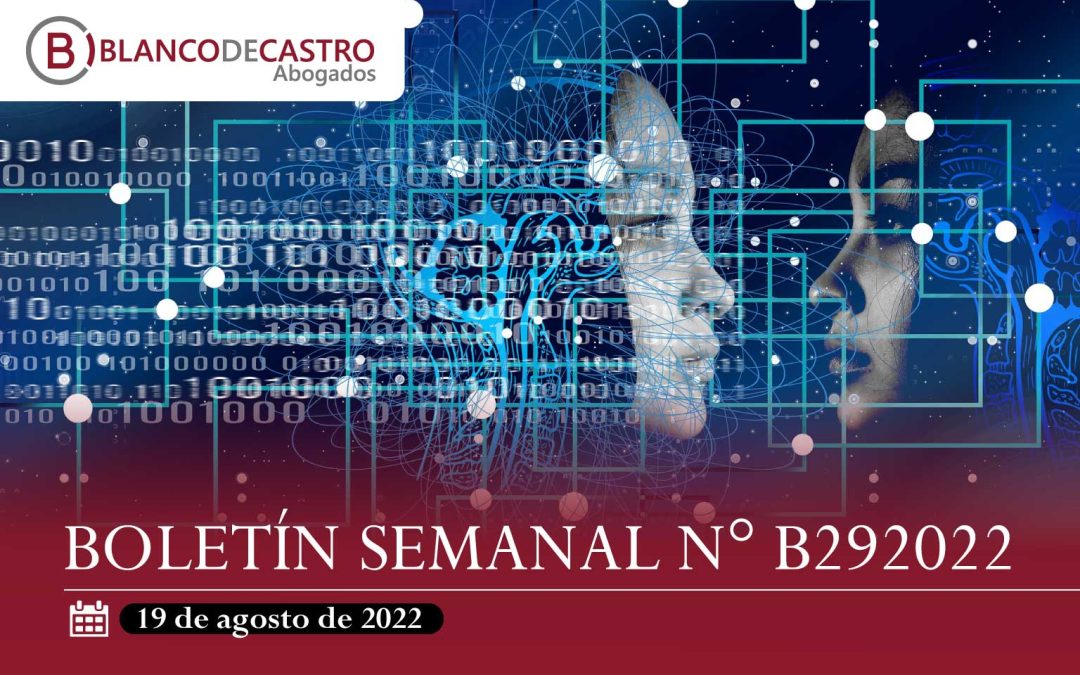 BOLETÍN SEMANAL N° B292022