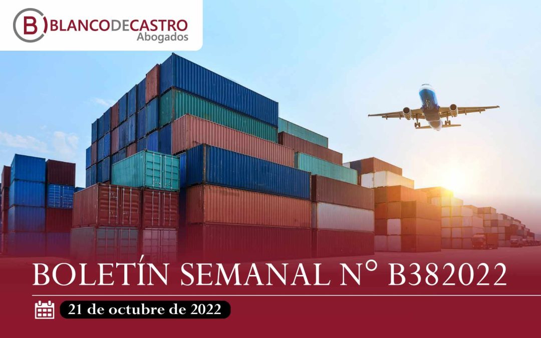 BOLETÍN SEMANAL N° B382022