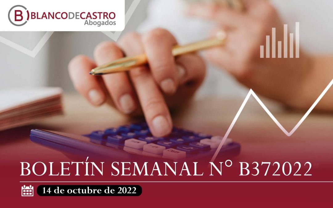 BOLETÍN SEMANAL N° B372022