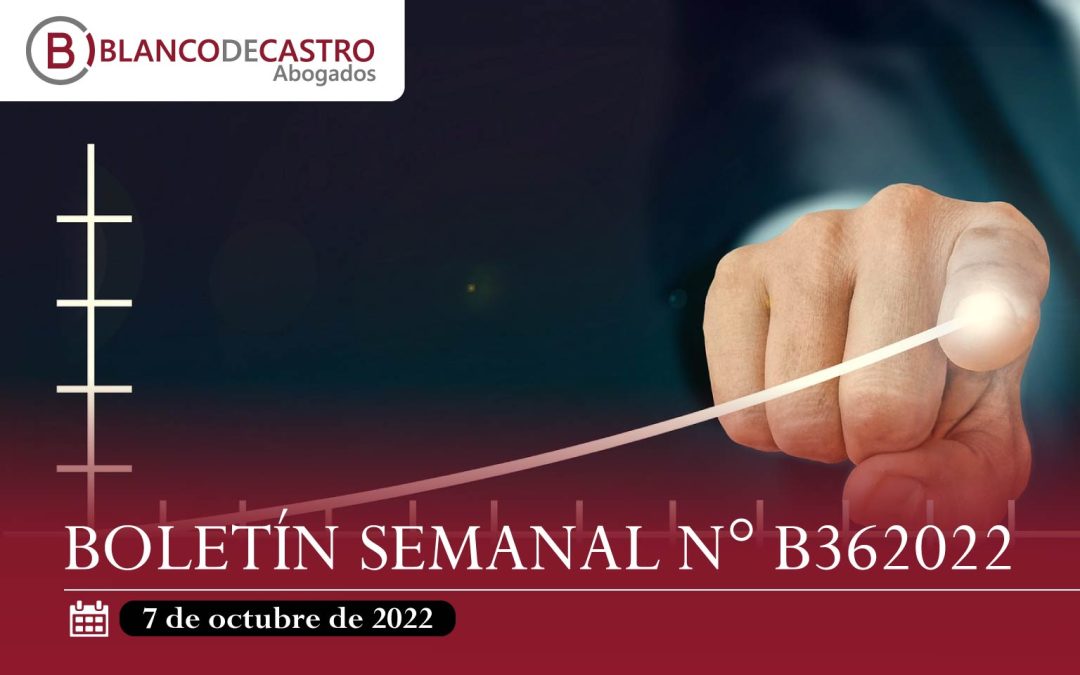 BOLETÍN SEMANAL N° B362022