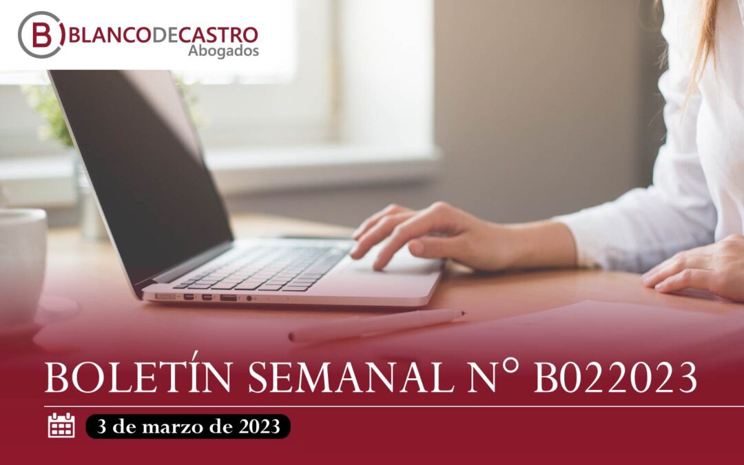 BOLETÍN SEMANAL N° B022023