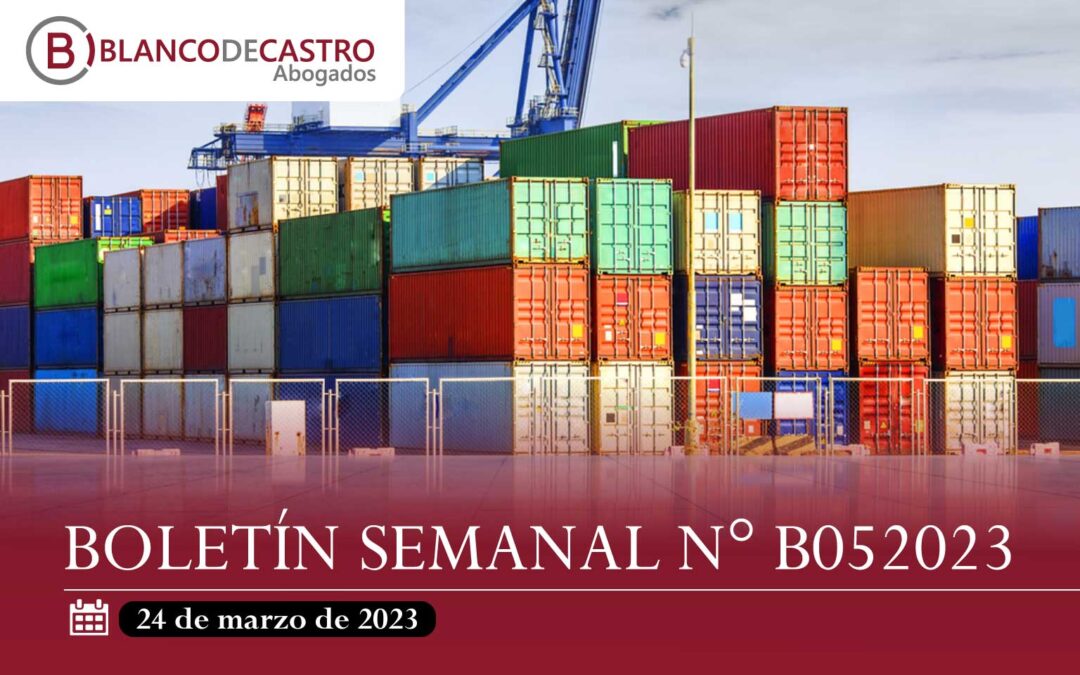 BOLETÍN SEMANAL N° B052023