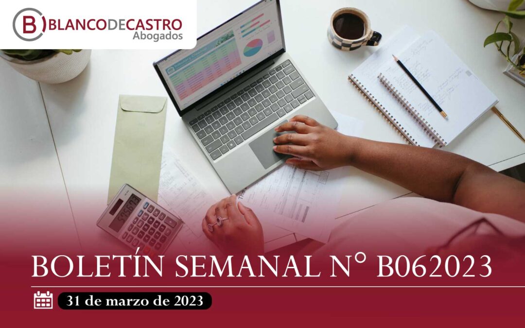 BOLETÍN SEMANAL N° B062023