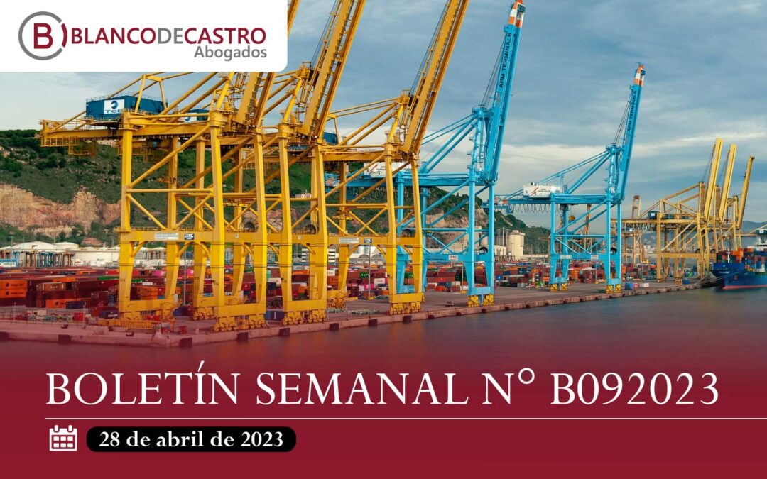 BOLETÍN SEMANAL N° B092023