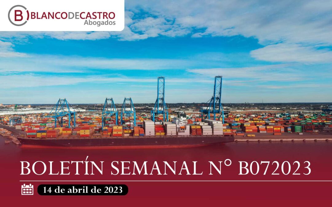 BOLETÍN SEMANAL N° B072023