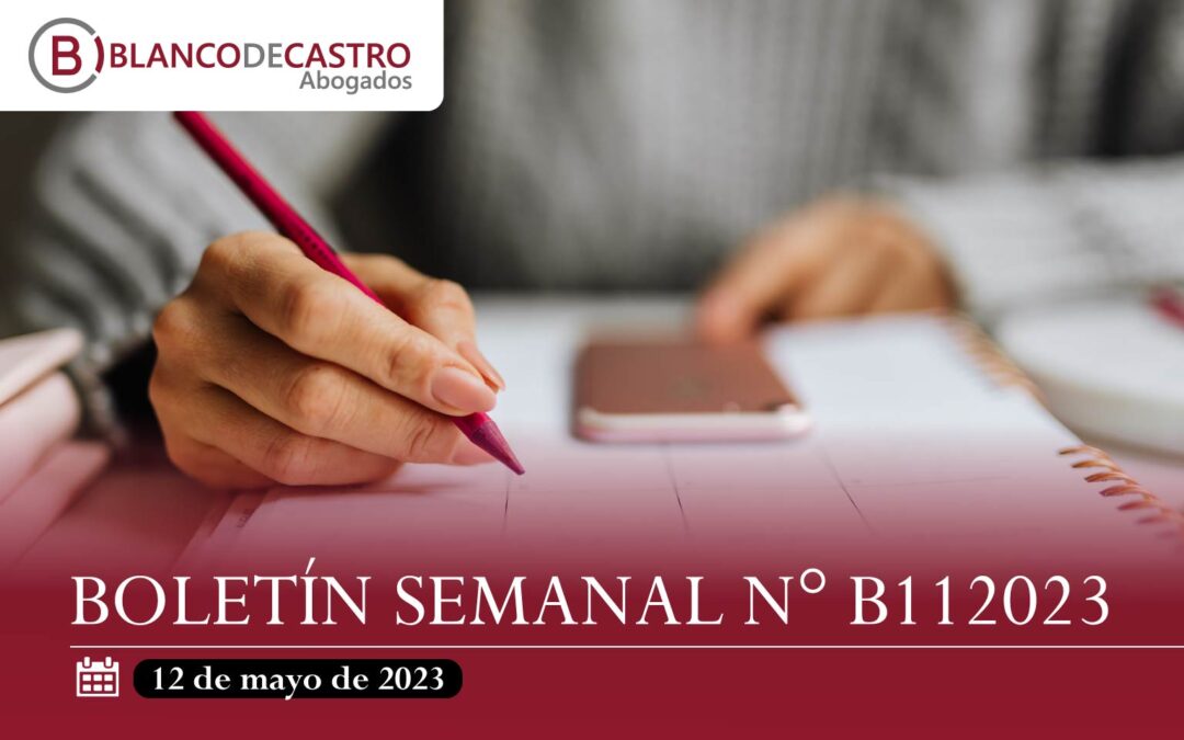 BOLETÍN SEMANAL N° B112023