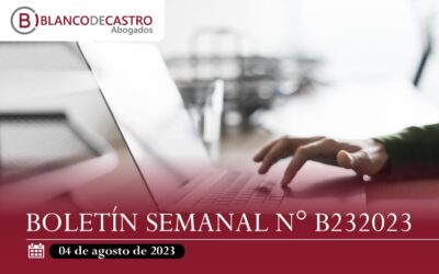 BOLETÍN SEMANAL N° B232023 